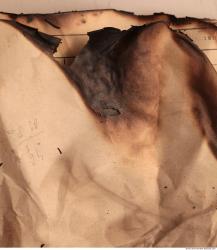 Photo Textures of Paper Burnt